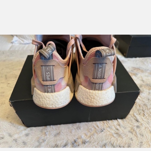 Size 8 adidas NMD XR1 duck camo pack 2016 pink and white trainers women’s - Picture 4 of 5